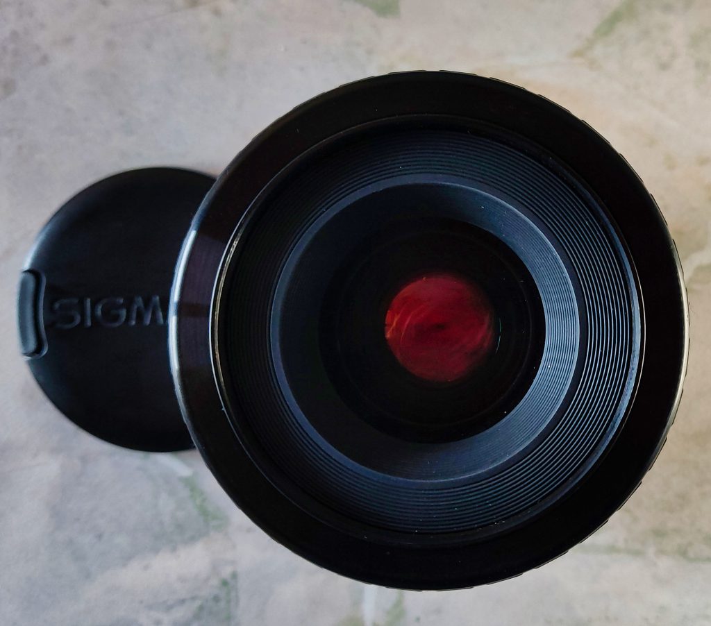 Sigma 50mm F2.8 Macro - Front Lens