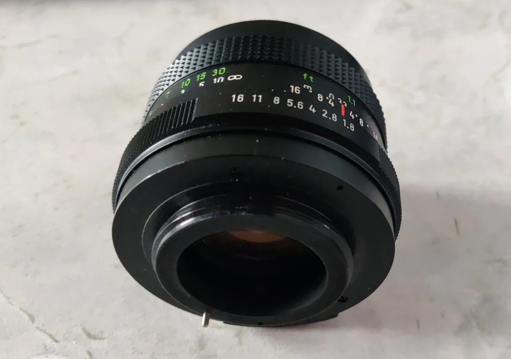 Revuenon (2) 50mm F1.8 - Rear lens