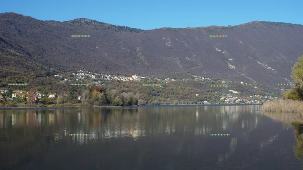 Lago Endine, panorama