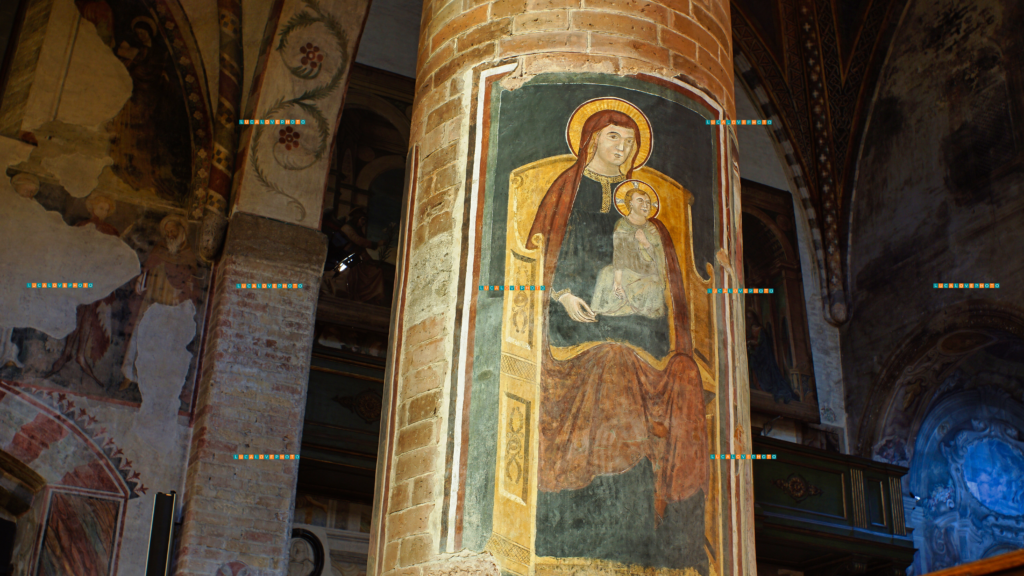 Minolta 28mm F3.5 - Lodi - Chiesa di San Francesco - XIV° Fresco