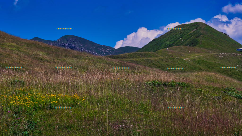 Piani di Bobbio (Lc) - Wild meadows and mountains scenario