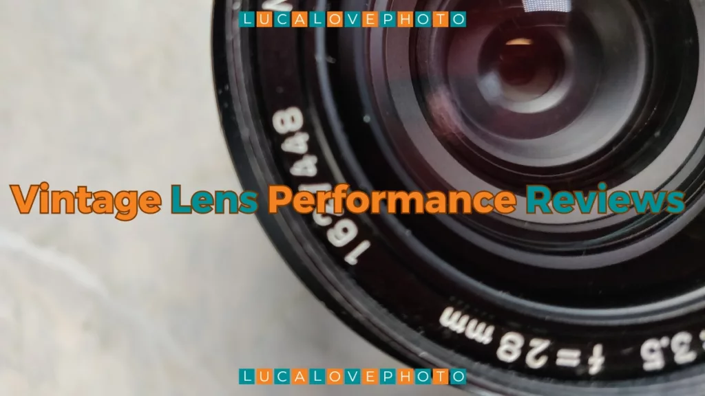 Post Vintage Lens Performance Review - Cover